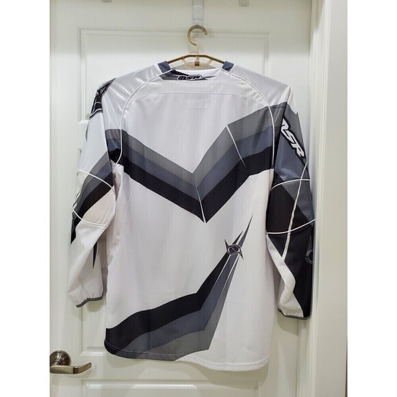 MSR MOTOR CROSS RACING MOTORCYCLE LONG SLEEVE TOP SHIRT MEN XL PADDED ELBOWS - Picture 2 of 16
